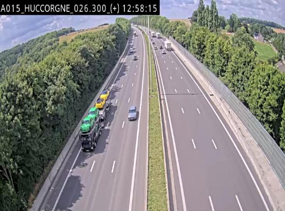 Webcam autoroute Belgique - Viaduc de Huccorgne - E42 