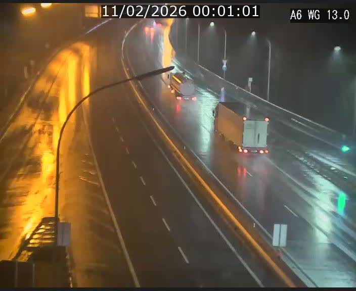 Traffic live webcam Luxembourg Mamer - A6 - BK 13 - direction Luxembourg/France/Allemagne