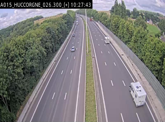 Webcam autoroute Belgique - Viaduc de Huccorgne - E42 