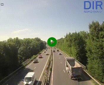 Webcam sur le périphérique de Caen (N814) à l'est de la ville, à Mondeville hauteur de la sortie 2, Presqu'île-Rives de l'Orne, au bout de l'autoroute A13