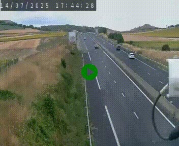 Caméra autoroute A75 à hauteur de Le Crest, en direction de Montpellier
