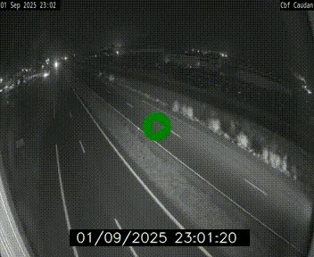 Webcam sur la N165 à hauteur de Caudan, dans le Morbihan.
