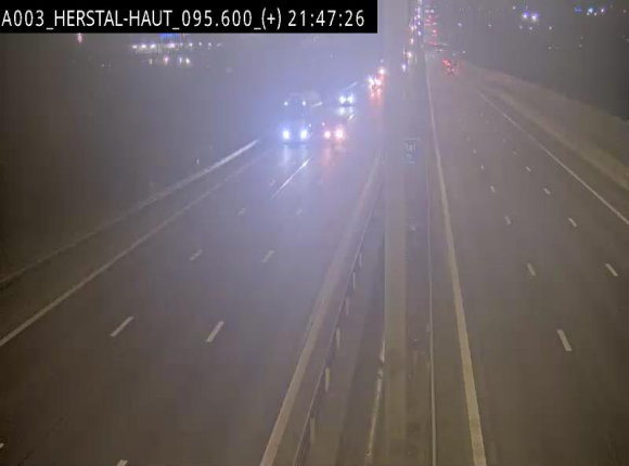 Webcam autoroute Belgique - Herstal - E40 direction Aix-la-Chapelle - BK 97