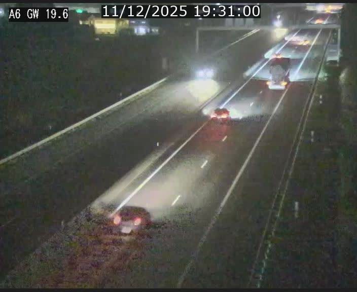 Traffic live webcam Luxembourg - Steinfort - A6 - BK 19.6 - direction Belgique