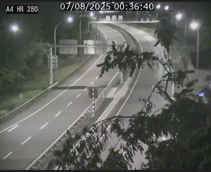 Webcam traffic A4 Luxembourg - BK 0.2 - P+R Bouillon (direction Luxembourg)