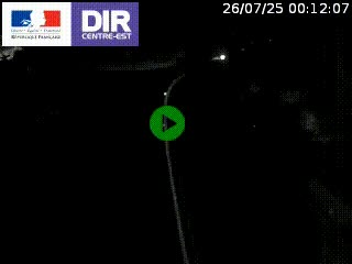 Caméra sur la Nationale 90 (N90) à La Léchère, en direction et à proximité d'Albertville