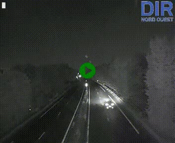 Webcam sur le périphérique de Caen (N814) à l'est de la ville, à Mondeville hauteur de la sortie 2, Presqu'île-Rives de l'Orne, au bout de l'autoroute A13