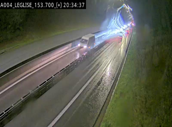Webcam autoroute E411 à hauteur de Léglise, en direction de Luxembourg
