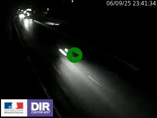 Webcam routière à Saint-Etienne-Terrenoire sur la RN88 avant la jonction entre l'A72 et le Boulevard Périphérique de Saint-Etienne