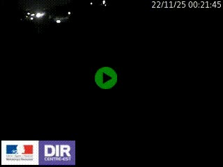 Webcam routière à Saint-Etienne-Terrenoire sur la RN88 avant la jonction entre l'A72 et le Boulevard Périphérique de Saint-Etienne