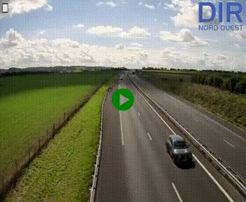 Webcam sur A84 à hauteur de l'échangeur de Poilley avec la N175, au sud d'Avranches