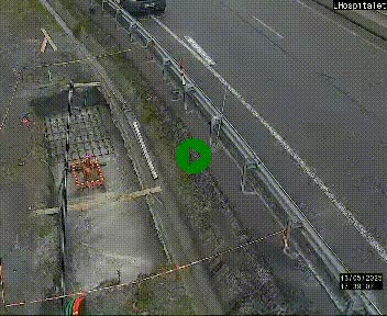 Webcam L'Hospitalet-près-l'Andorre sur N20, en direction d'Andorre