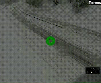 Webcam dans les Pyrénées à hauteur de Mérens-les-Vals sur N320, en direction de Pas de la Casa (Andorre)