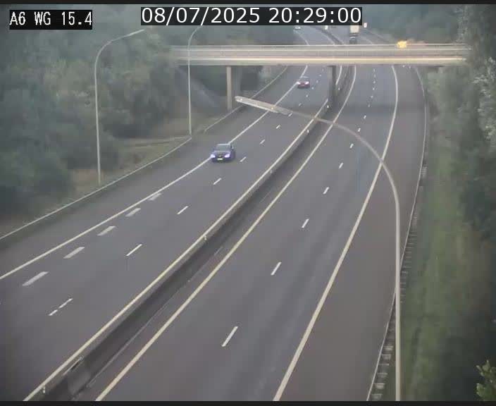 Traffic live webcam Luxembourg Capellen - A6 - BK 15.4 - direction Luxembourg/France/Allemagne