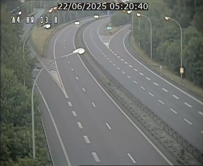 Webcam traffic A4 Luxembourg - BK 3.8 - Leudelange (direction Esch sur Alzette)