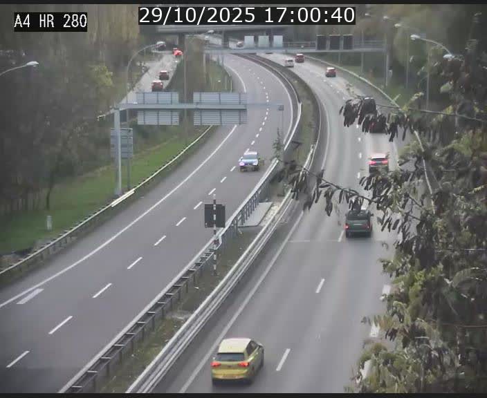 Webcam traffic A4 Luxembourg - BK 0.2 - P+R Bouillon (direction Luxembourg)