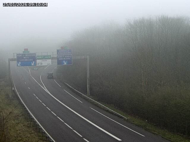 Caméra autoroute France - Biffurcation A31/A33, Laxou direction Nancy