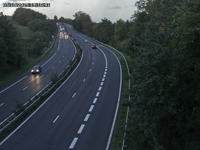 Caméra autoroute France - A33, Rosières direction Lunéville
