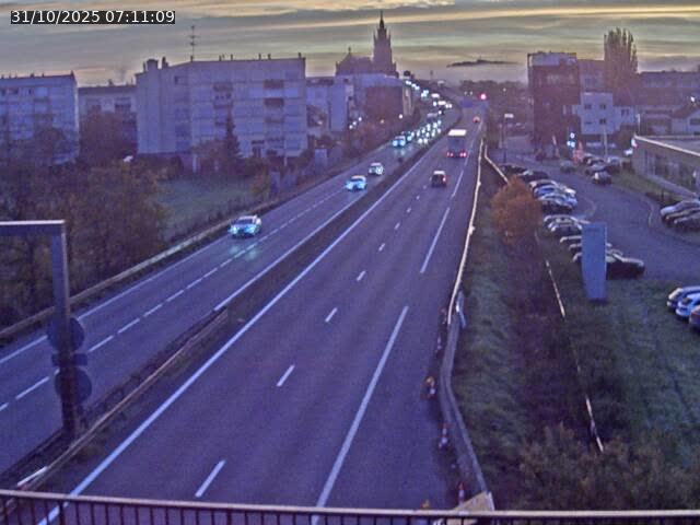 Caméra autoroute France - A31, Thionville direction Metz