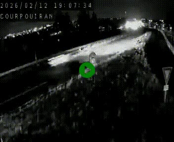 Caméra routière France - N109, Courpouiran - La plaine, en direction de Clermont l'Hérault, à la sortie de Montpellier