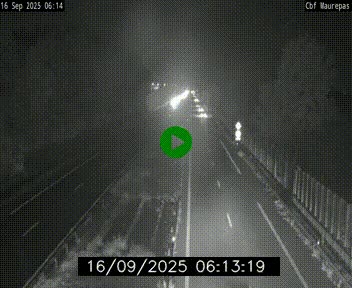Webcam sur le périphérique de Rennes (N136) à hauteur de Maurepas, au nord de la ville