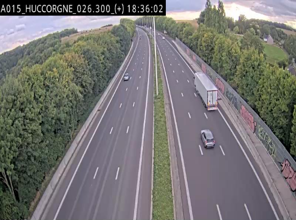 Webcam autoroute Belgique - Viaduc de Huccorgne - E42 