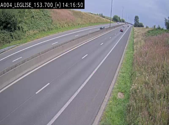 Webcam autoroute E411 à hauteur de Léglise, en direction de Luxembourg