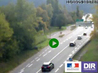 Webcam info trafic à proximité de Vizille sur la N85, au niveau du point de vue du Saut du Moine à Champagnier