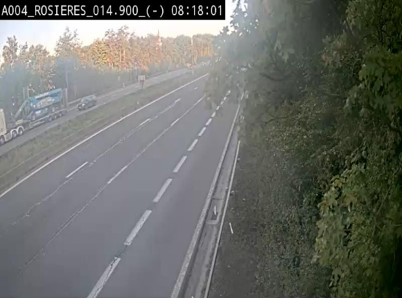 Webcam traffic E411(A4) - BK 14.4 - Rosières