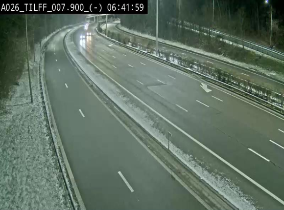 Webcam autoroute A26/E25 à Esneux, en Belgique en direction Luxembourg - BK 7.9