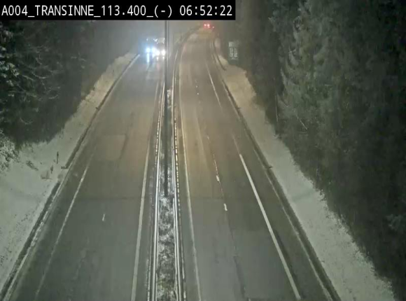 Caméra trafic E411 (A4) - Transinne direction Namur - BK 113.425