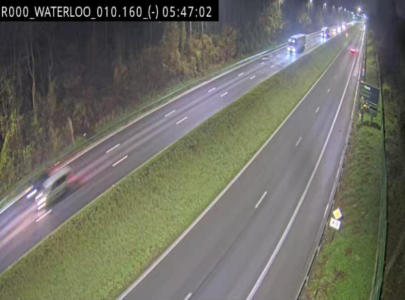 Webcam autoroute Belgique - Waterloo - R0 (ring de Bruxelles) - BK 12.3