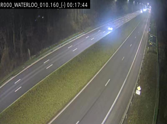 Webcam autoroute Belgique - Waterloo - R0 (ring de Bruxelles) - BK 12.3