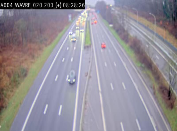 Webcam @ Wavre-sud KP 19.6, A4/E411