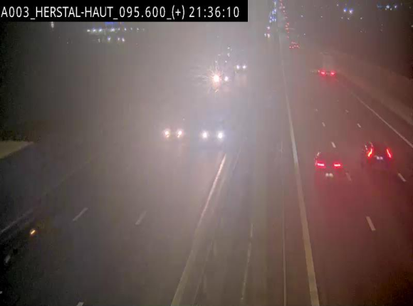 Webcam autoroute Belgique - Herstal - E40 direction Aix-la-Chapelle - BK 97