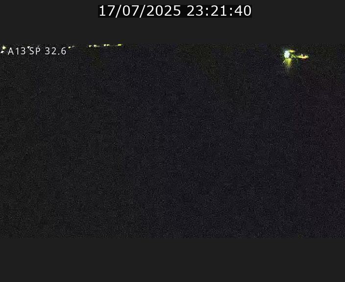 Webcam info trafic A13 à hauteur de Mondorf-les-bains. Vue orientée vers Altwies