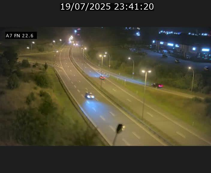 Caméra trafic Luxembourg - A7, Colmar-berg direction Mersch