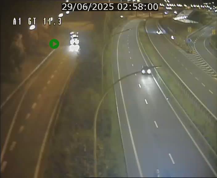 Traffic live webcam Luxembourg Senningerberg - A1 direction Allemagne - BK 11.3