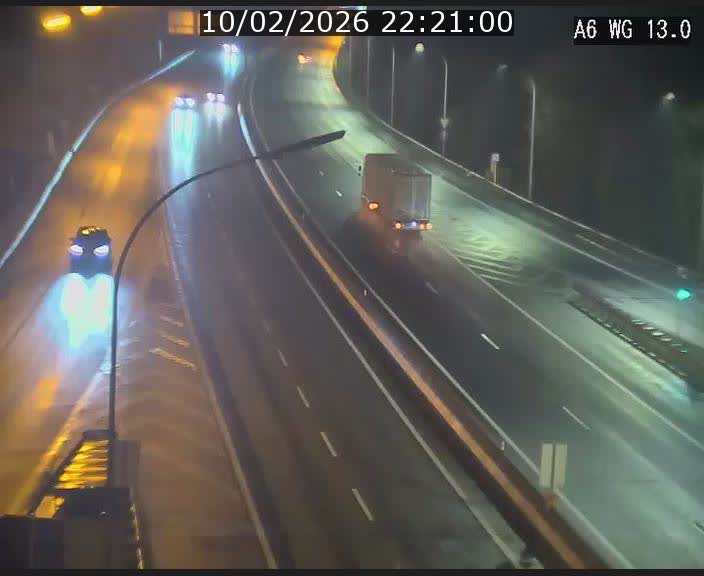 Traffic live webcam Luxembourg Mamer - A6 - BK 13 - direction Luxembourg/France/Allemagne