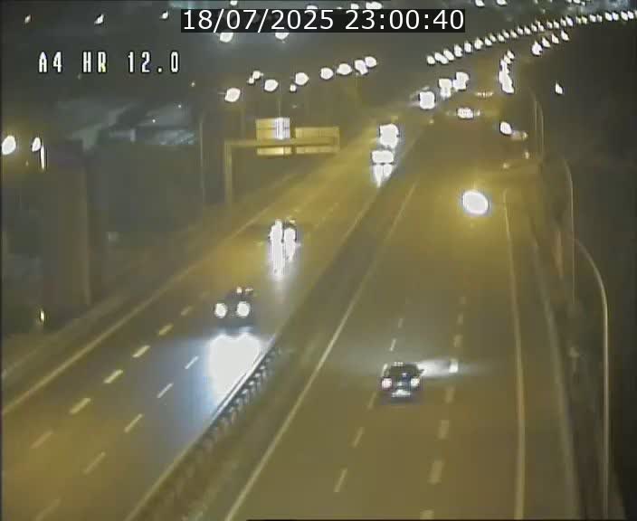 Traffic live webcam Luxembourg Jonction Foetz - A4 - BK 12.0 - direction Esch sur Alzette