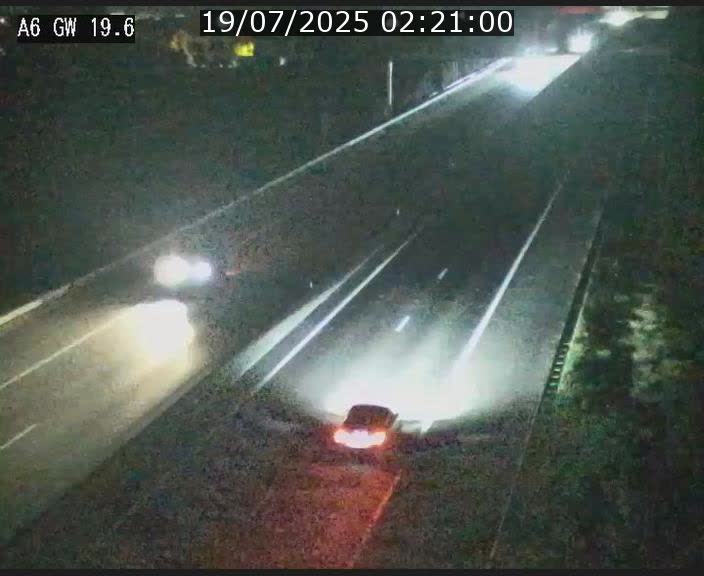 Traffic live webcam Luxembourg - Steinfort - A6 - BK 19.6 - direction Belgique