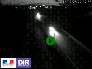 Webcam à Mably, à proximité de Roanne en direction de Moulins sur la N7