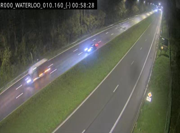 Webcam autoroute Belgique - Waterloo - R0 (ring de Bruxelles) - BK 12.3