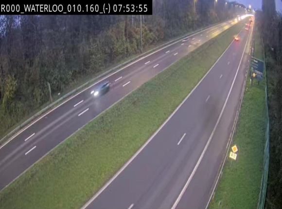 Webcam autoroute Belgique - Waterloo - R0 (ring de Bruxelles) - BK 12.3