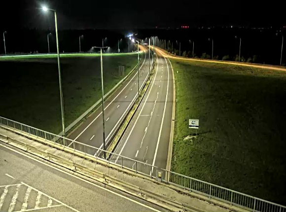 Webcam à la Baraque de Fraiture à la jonction entre l'E25 et la N89 à hauteur de Vielsalm