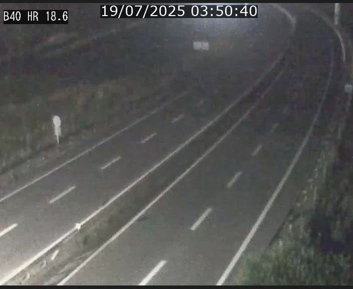 Webcam sur la route de liaison entre Micheville et Esch-Belval à la frontière entre le Luxembourg et la France. Vue orientée vers la Lorraine.