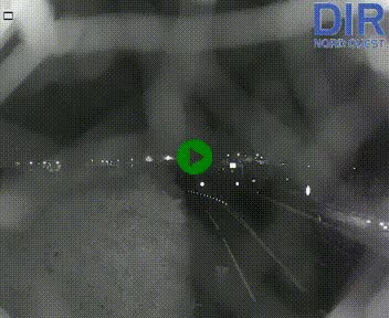 Webcam au début de l'A84 sur le périphérique Ouest de Caen (N814) à hauteur de la sortie 9, Porte de Bretagne