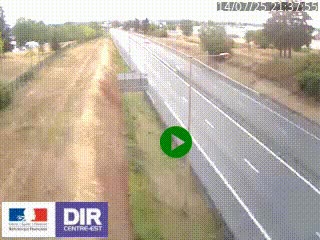 Webcam à Mably, à proximité de Roanne en direction de Moulins sur la N7