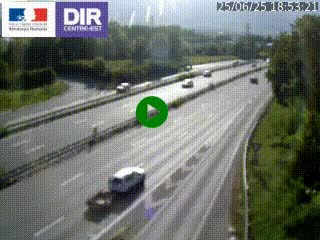 Caméra routière à hauteur de la sortie 15 Chambéry-centre au PK 4,103 en direction d'Albertville