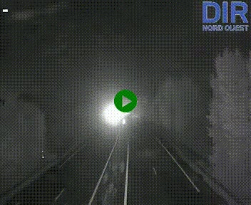 Webcam sur le périphérique de Caen (N814) à l'est de la ville, à Mondeville hauteur de la sortie 2, Presqu'île-Rives de l'Orne, au bout de l'autoroute A13